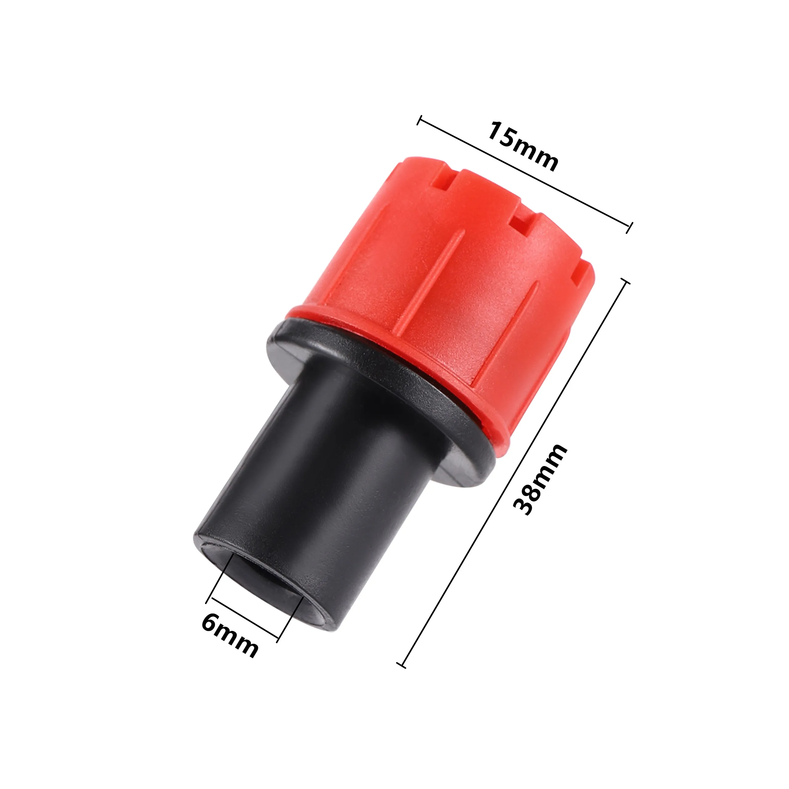 10Pcs 6mm Dripper Nozzle ground plug Adjustable Watering Emitter Garden Micro Drip Irrigation Potted Bonsai Plants Watering tool Plant Waterer Plants Irrigation Kits Drip Irrigation Spike Irrigation Fittings Drip Irrigation Garden Irrigation Nozzle Garden Dripper Drip Irrigation Stakes Drip Irrigation Sprinklers