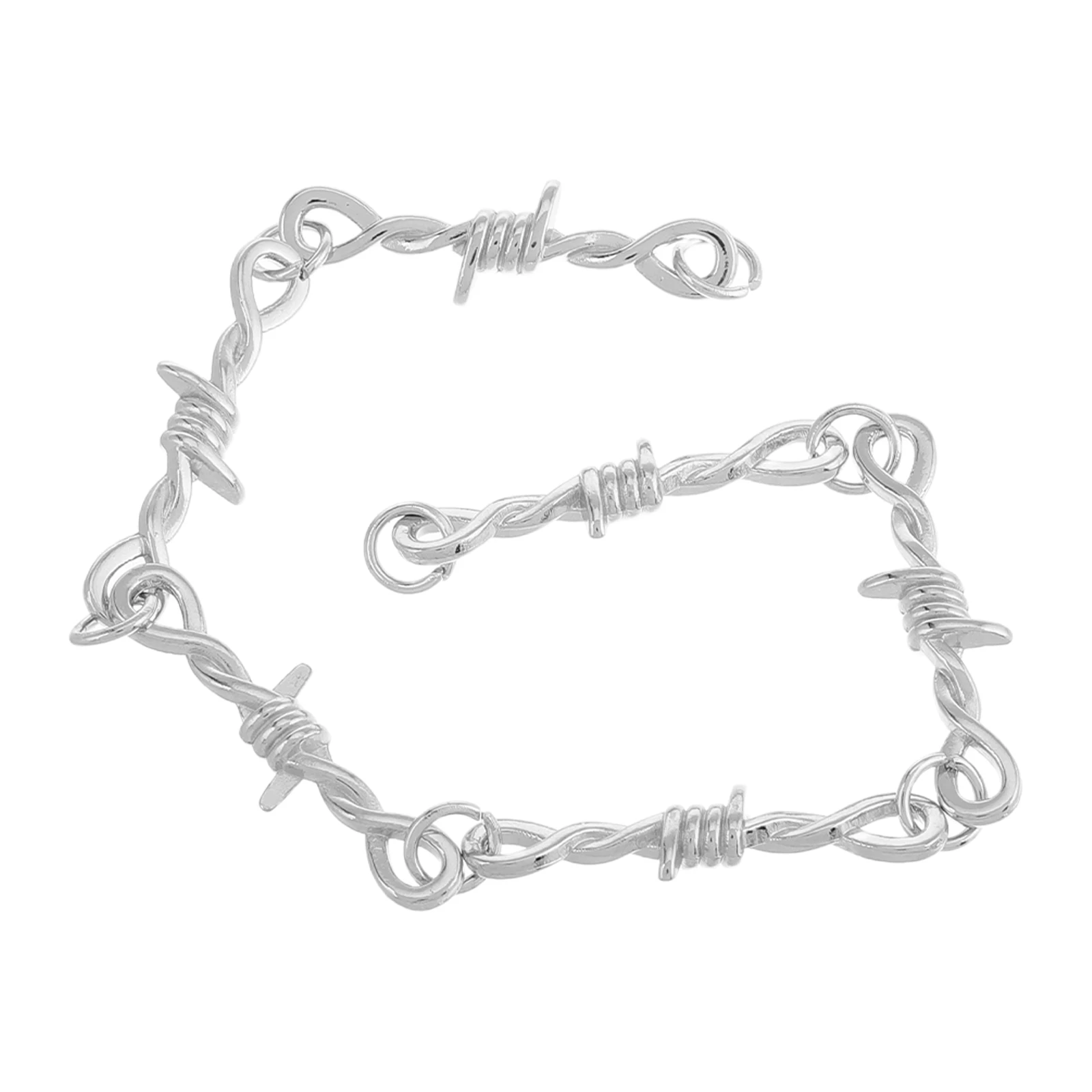 숙녀 바지 체인 벨트 청바지 여성을위한 패션 체인 금속 여성 펑크