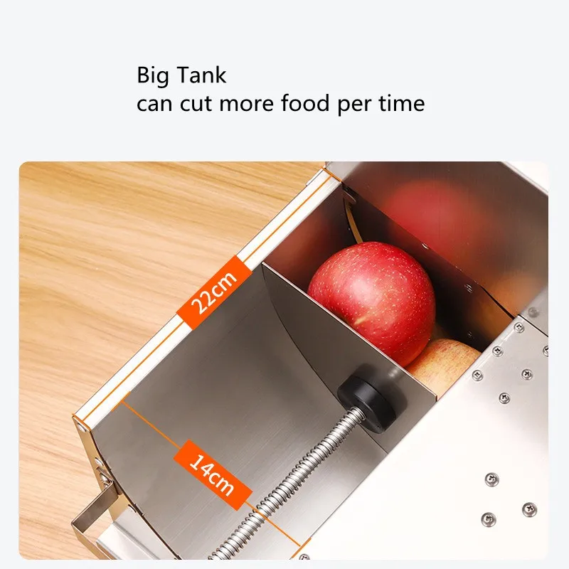 Potato slicer Commercial electric automatic lemon slicer vegetable and fruit multi-function slicer 3