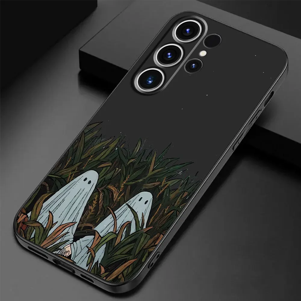 TPU Soft Shockproof Little Ghost Phone Case