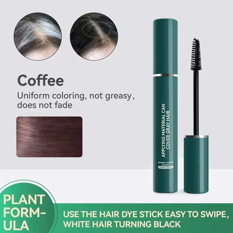 Hair Dying Stick Long Lasting Fast Staining Washable High Saturation Cover White Hair Non toxic Not Greasy Disposable Dye