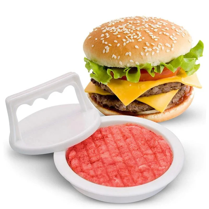 ABS Hamburger Maker Round Shape Hamburger Press Meat Beef Grill Burger Press Patty Maker Mold Mould Kitchen Tool