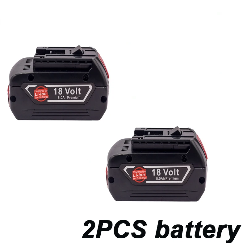 18V Power Tool Battery 8Ah Compatible with BAT609 610 618619