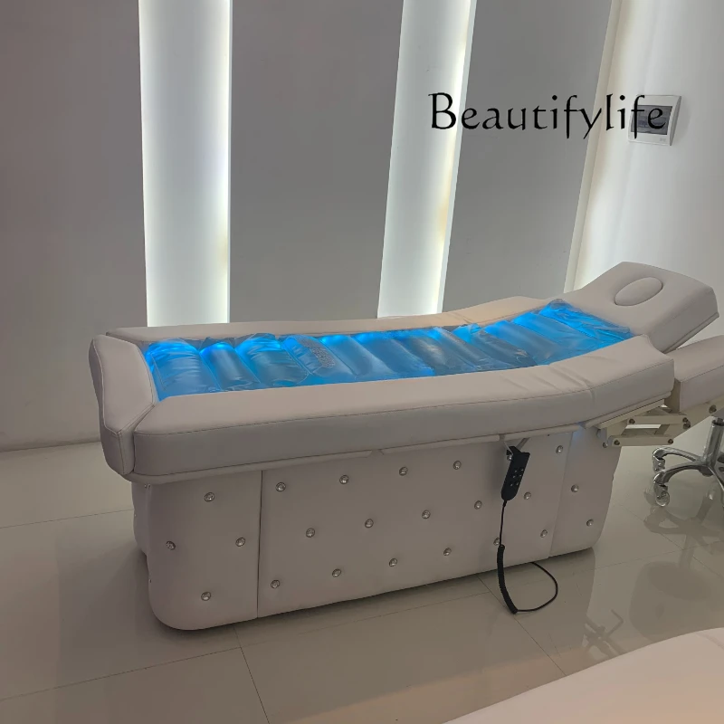 Hydrotherapy Bed Electric Head-up Knee Bending Whole Body Physiotherapy Massage Electric Beauty Bed Lifting Heating