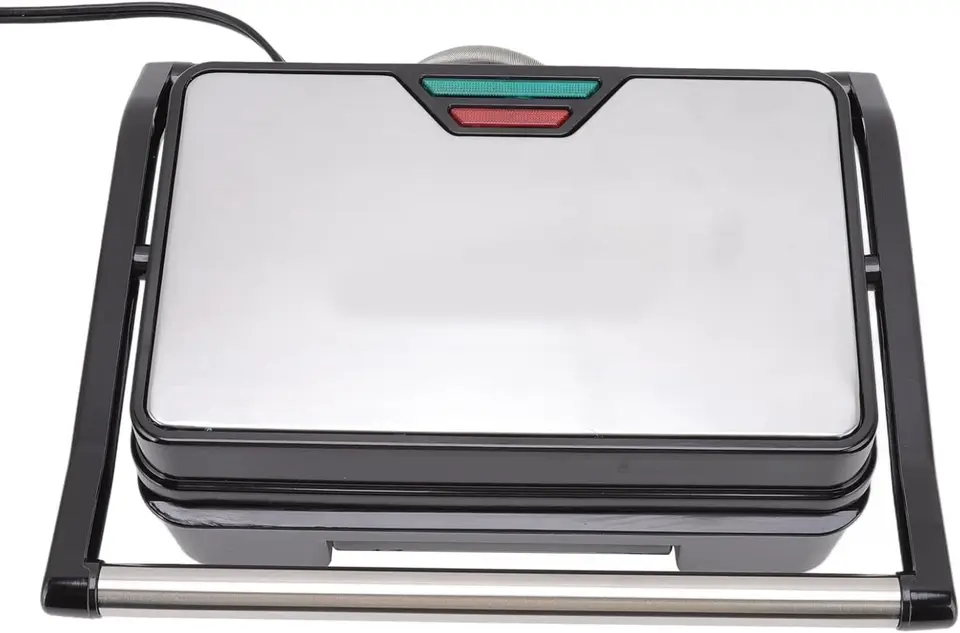 850W Double Sided Panini Grill Maker