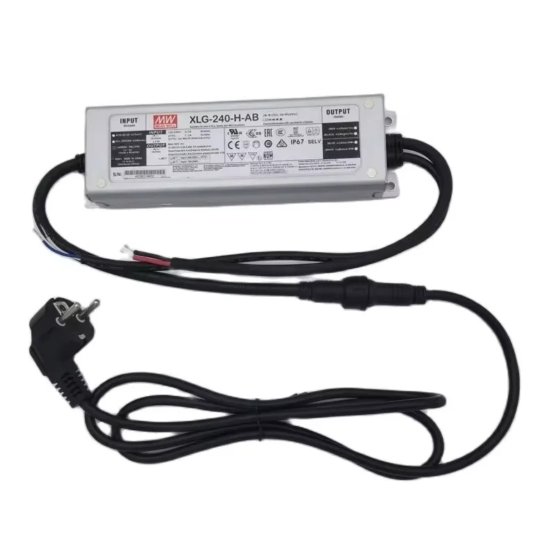 LED Driver Grow Light LM301H Quantum Board Power Supply 100-240W Dimmable with Waterproof Threaded Connector for Plant Growth