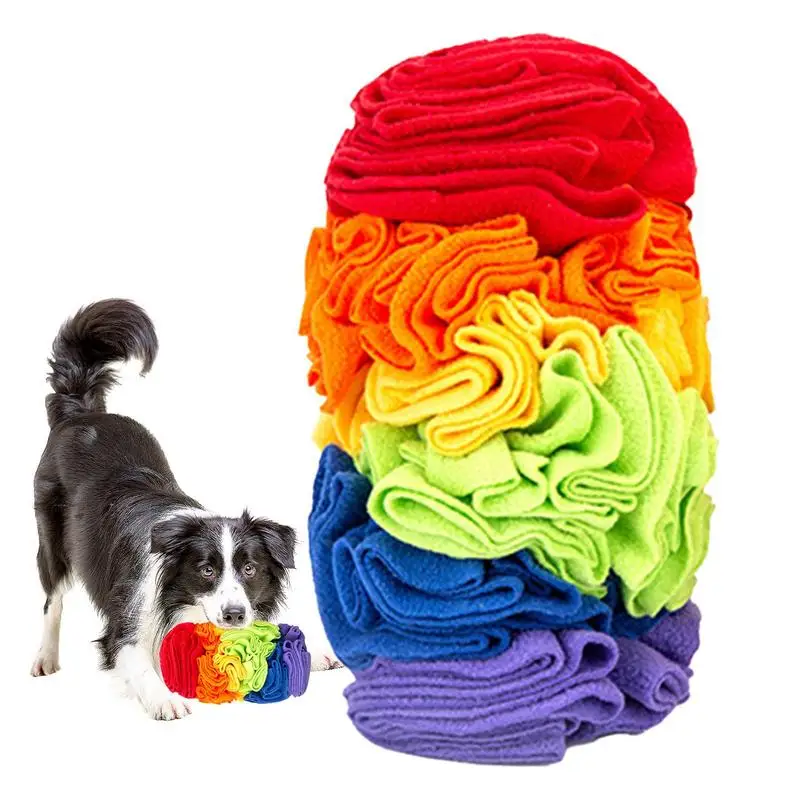 

Коврик для ношения собак, интерактивный коврик для дрессировки с ножницами для щенков, стимулирует навыки естественного формования для кошек и собак, чаша для путешествий, для собак