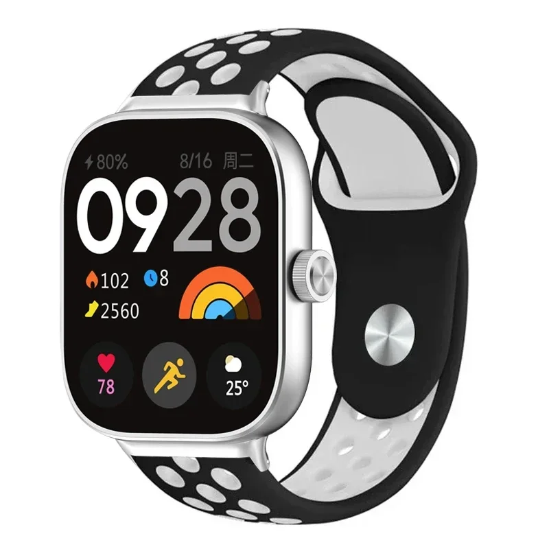 Premium Silicone Wrist Strap for Smartwatches - Comfortable and Stylish Bracelet Accessory