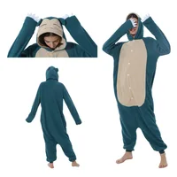 Pokemon Pikachu Gengar Kigurumi Onesie Snorlax Eevee Squirtle Pijama Cosplay Costume Halloween Adult Anime Umbreon Pajamas Gift - Image 3