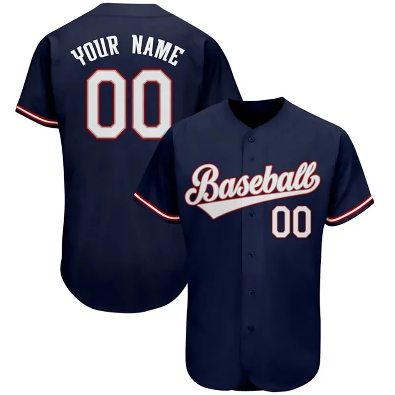 thumbnail image 1 of Camiseta de béisbol personalizada StreetweaCamiseta de béisbol personalizada DIY Tu nombre y número Personaliza camisetas deportivas con sublimación, 1 of 5