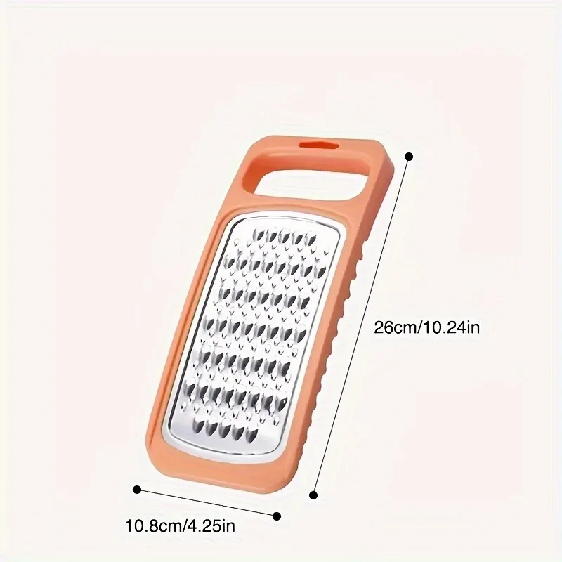 1pc Versatile Manual Stainless Steel Grater Effortless Slicing and Grating for Vegetables & Fruits Kitchen Tool for Food Prep