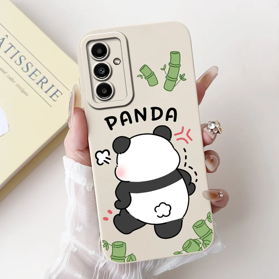 Cute Panda Rabbit Cartoon Soft Silicone Camera Protective Phone Case