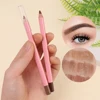 4pcs High Pigmented Eyeliner Pencil 4 Colors Hard Refill Black Brown Eyeliner Eyebrow Pencil Long-Lasting Eye Makeup Cosmetic 4