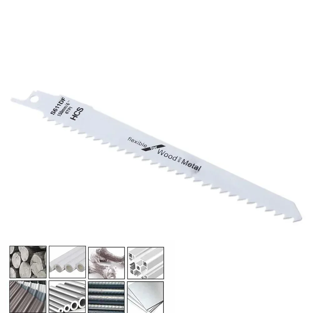 1pc S611DF Reciprocating Saw Blades Cutter Set Multi Saw Blade For Metal Wood PVC Tube Plastic Cutting Power Tools Accessories