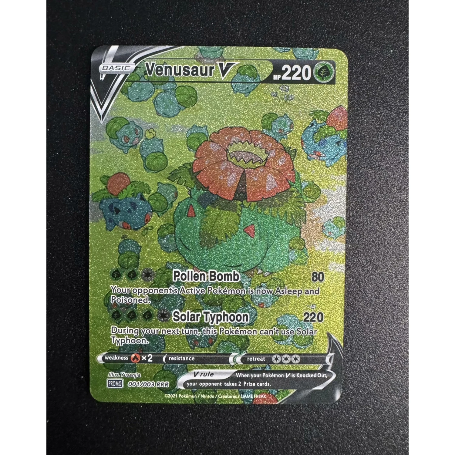 Diy Ptcg Charizard Venusaur Blastoise English Version Flash Card 3Pcs/set Self Made Classic Game Anime Collection Cards Gift Toy collectible card game toy