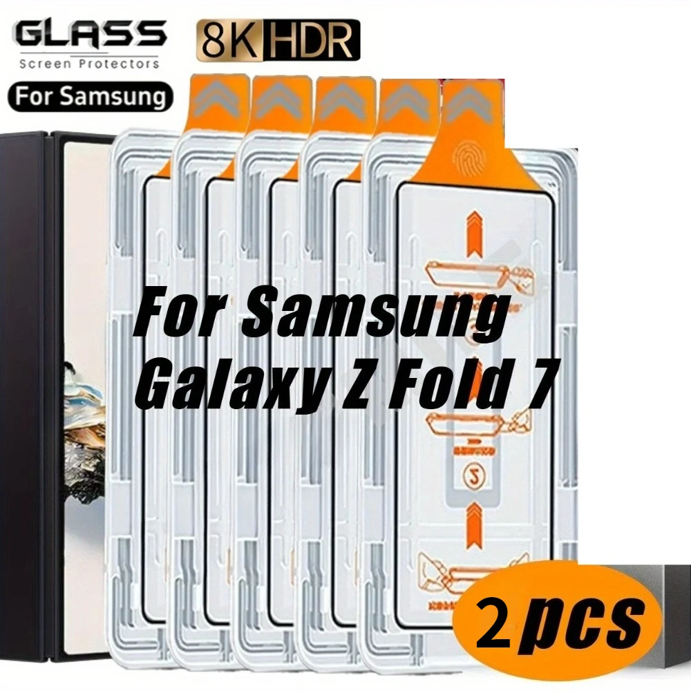 Premium High Clarity Tempered Glass Screen Protectors - Front, Clear, 2-Pack