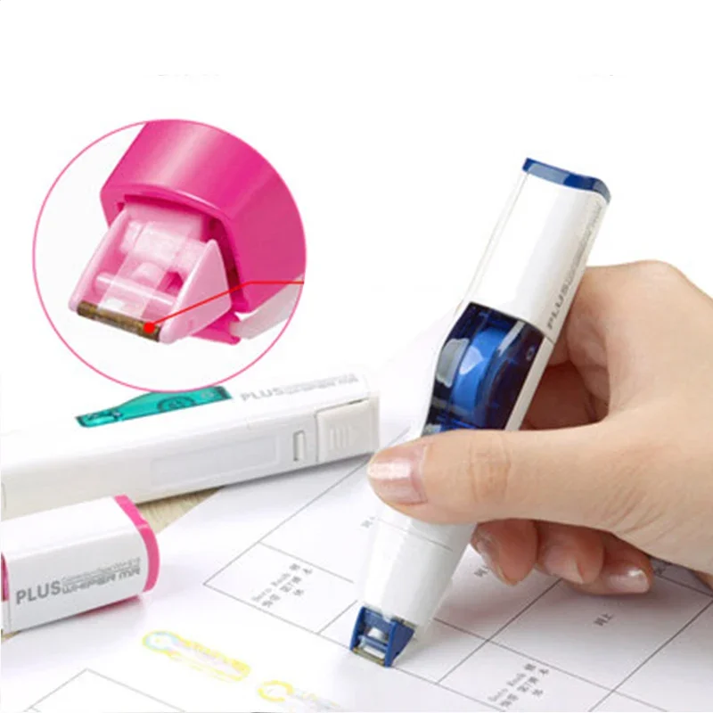 6M PLUS Correction Tape Replaceable Core Japanese Stationery Correction Tool White Stickers Students Gift Office School Supplies correction tape