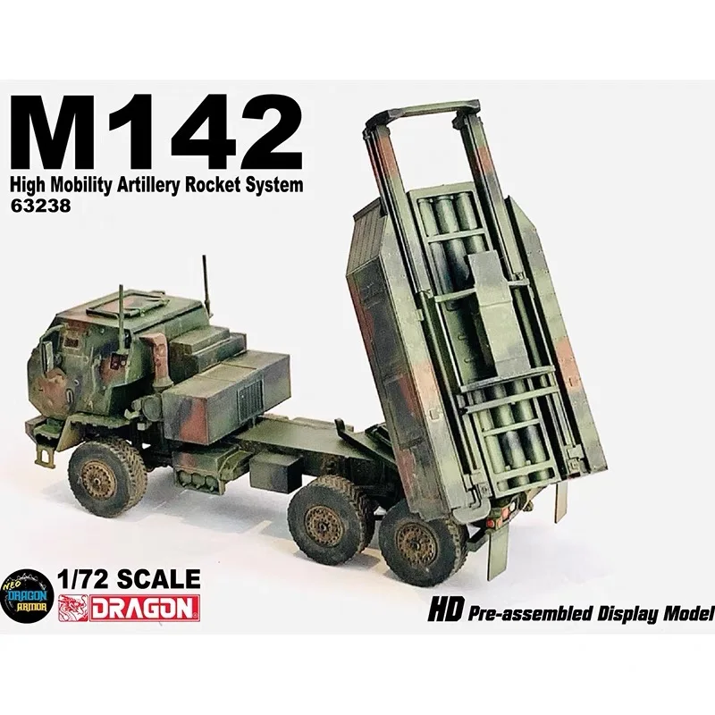 

NEW Dragon 1/72 Scale US Army M142 High Mobility Artillery Rocket System 63238 Plastic Model Military Vehicle Collection