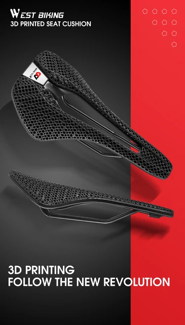 Sellino Bici Sella Per Bici Stampata In 3D Leggera E Comodissima