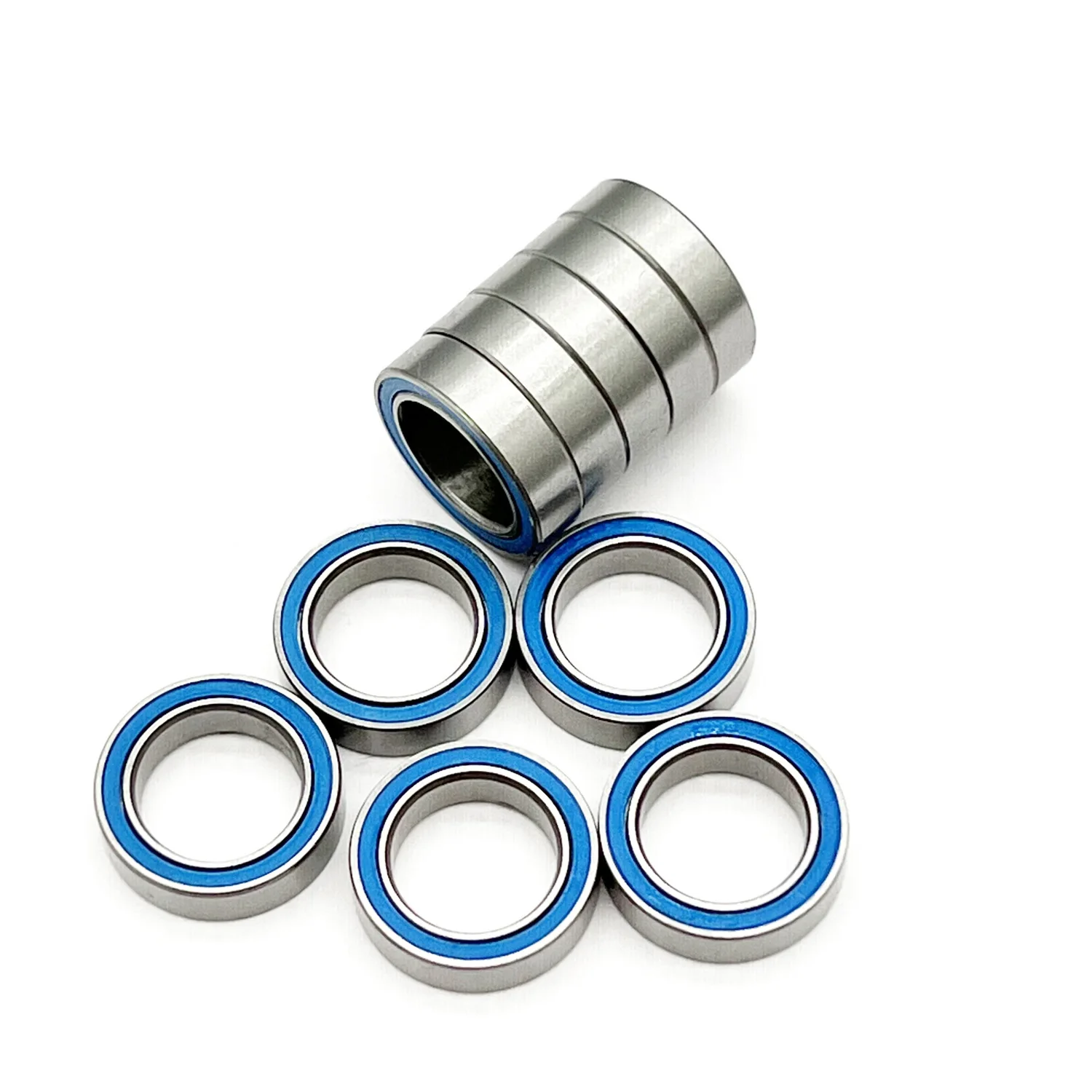 6701RS Bearing 12x18x4 mm ABEC-3 Hobby Electric RC Car Truck for ball bearings metal shielded ball bearings 6701 RS 2RS Ball 6701-2RS Blue Sealed 10PCS