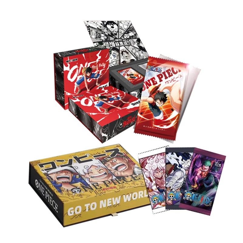 One Piece Collection Cards Booster Box Rare Anime Playing Cards