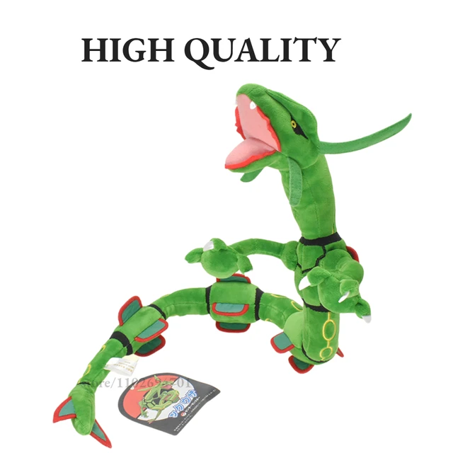 10pcs/lot Pokemon 7-9cm Dragon Plush Toy Mega Rayquaza Green And Shiny  Black Anime Action PVC Toys Figures - AliExpress