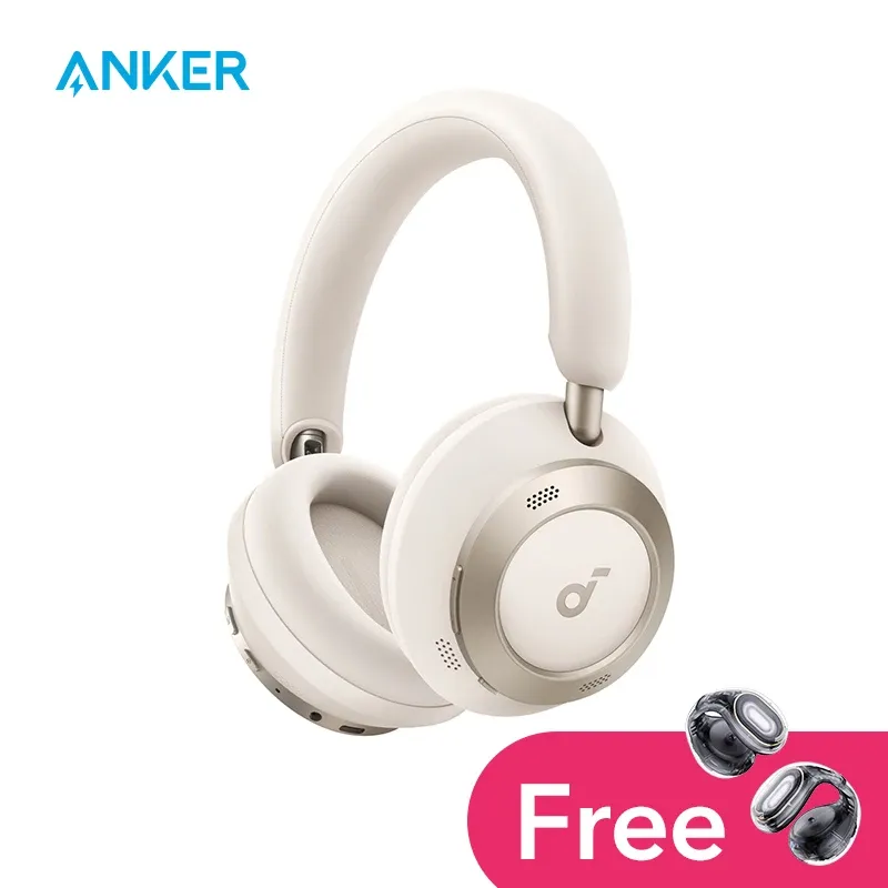 Soundcore by Anker Space One Pro Headphones AANC Earphone Bluetooth 80H Wireless Bluetooth Headphones Wireless Earphones
