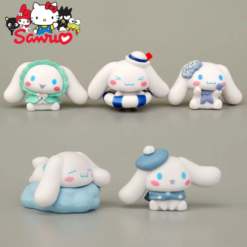 

MINISO Cinnamolo Cartoon Cute DIY Doll Accessories Cake Doll Model Ornaments Kawaii Desktop Doll Peripheral Toys Gifts about 3cm