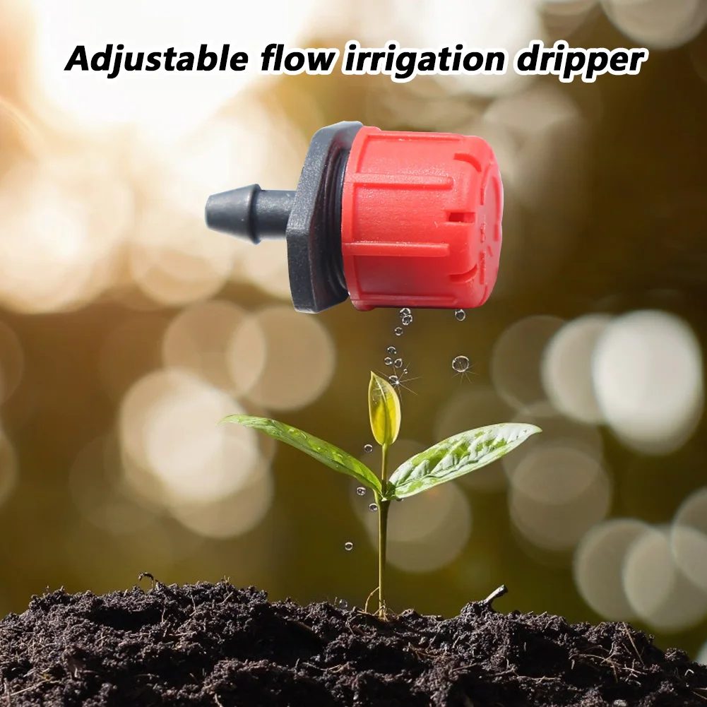 Description Picture 6 of item100pcs Garden Irrigation Nozzle Adjustable Dripper Watering Sprinkler Emitter Garden Sprinklers Droppers Tool Irrigation Kit