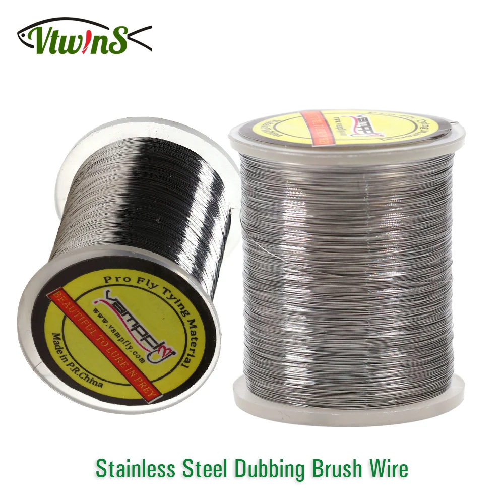 Stainless Steel Dubbing Brush Wire Dubbing Materials Tying Fly 0