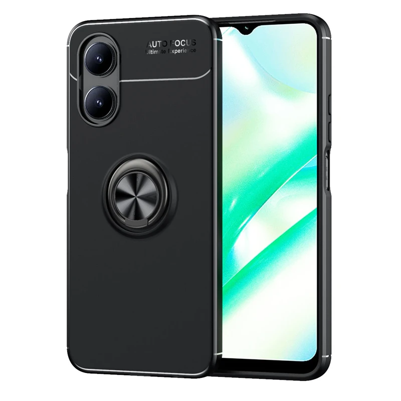 Per Oppo A17 Custodia Cover Per Oppo A17 Capas Antiurto Paraurti Posteriore Del Telefono Nuovo Supporto Ad Anello Tpu Morbido Per Cover Oppo A17 A 17 