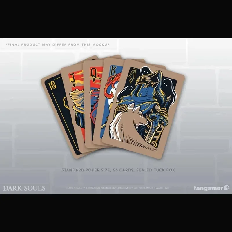 Dark Souls Poker Playing Card Deck - 52-Card Set for Poker, Blackjack, and More