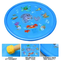 170cm Summer Children Swimming Pool Inflatable Water Sprinkler Pad Play Cooling Mat Outdoor Interactive Toy for Kids Toys 2