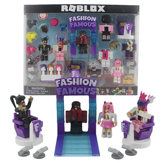 Roblox-figuras de acción de moda para niños, muñecos accesorios, juego de vestir DIY, juguetes de ensamblaje para regalos - AliExpress