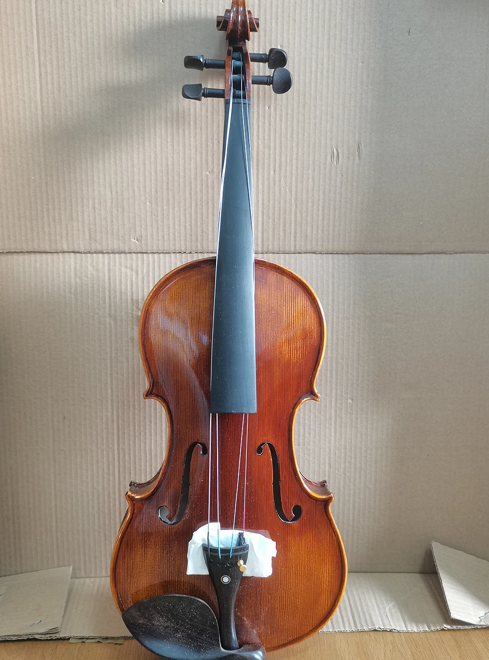 Viola 15"-16" Antonio Stradivarius 1715 reddish brown Handmade Oil Varnish Viola set With Bow Foam Case