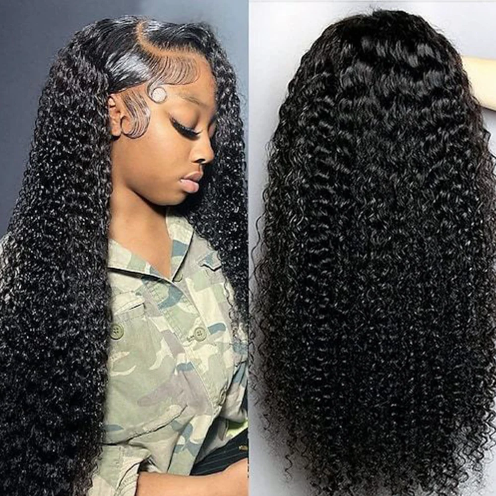 Curly Wigs Human Hair Lace Frontal Wig Hd Lace Wig 13x6 Human Hair Deep Wave 13x6 Hd Front Wigs For Women