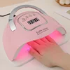 280W UV LED Nail Dryer Professional Gel Polish Drying Lamp with 4 Timer Settings for Fast Curing Gel Nails at Home Salon Use 1