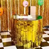 New 4/2/1Pack Table Skirt Wedding Decoration Table Birthday Party Decor Table Skirt Birthday Decoration Tablecloths For Party 3