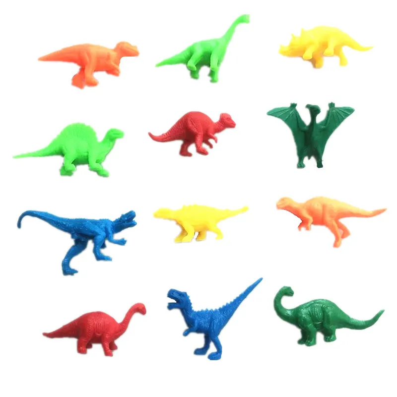 

5Pcs Children's Educational Toys Mini Dinosaur Model Cute Simulation Animal Small Figures For Boy Gift For Kids Toys