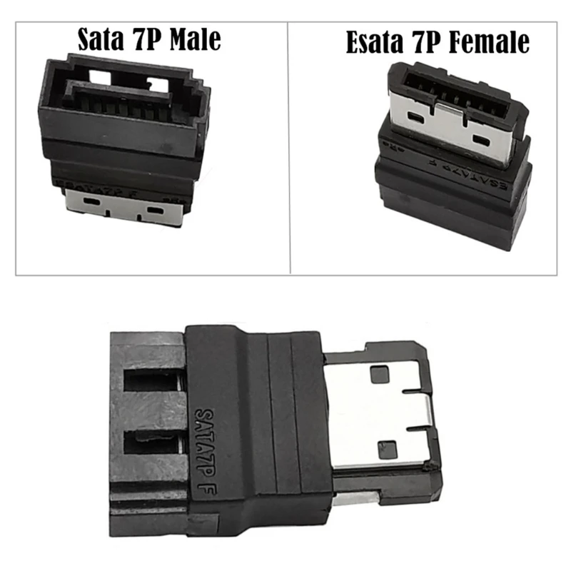 SATA-eSATA 수 어댑터, PS3 무제한 업그레이드 SSD, 내부-외장 하드 디스크 케이블, 7P SATA 드롭 배송, 1PC