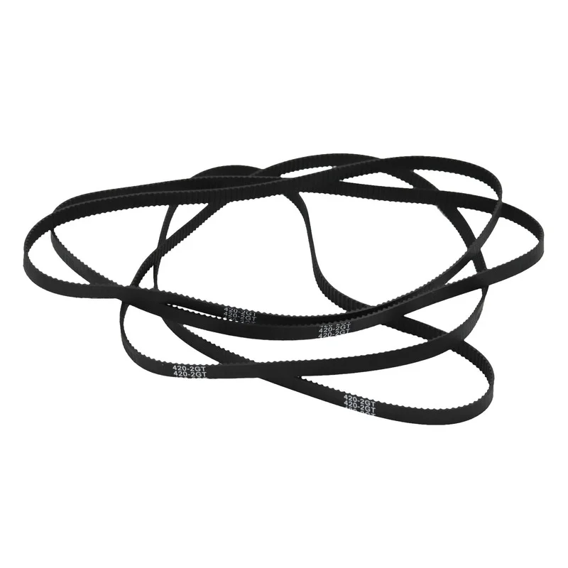 1PCS 3D Printer Rubber Closed Loop Drive Belt GT2 Timing Belt 2GT-6 Width 6mm Compatible With UM2 Ultimaker Slider,610mm - View #11
