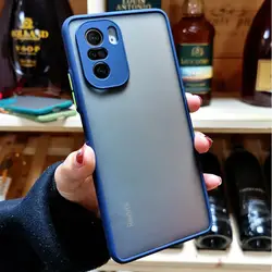 Lens Protector Phone Case with Enhanced Protection and Stylish Design for Redmi 9 (Dark Blue)
