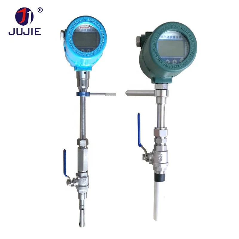 

Thermal Mass Flowmeter Flow Meters for Natural Gas Hydrogen Oxygen Nitrogen Compressed Air RS485 4-20mA