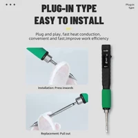 كاويه لحام Kaisi K211 المحمولة – مقبض C210 سريع التسخين بقوة 65W (منفذ Type-C) 6