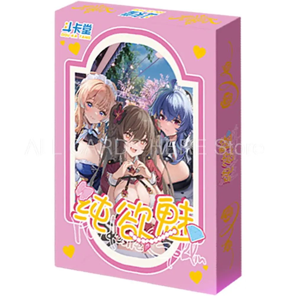 

New Pure Girl Cards for Children Goddess Story Goddess Alliance Silver Edition Special Male Anime Character Card Kids Table Toys