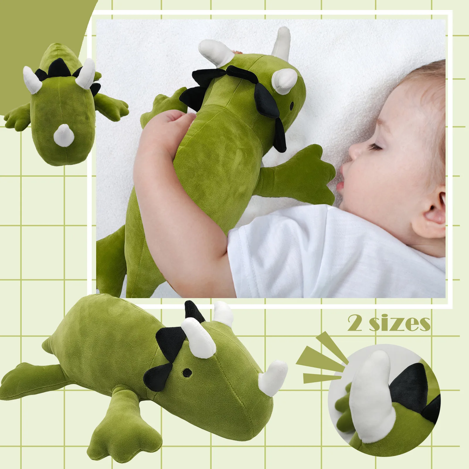 

Plush Pig Dinosaur Weighted Plush Toy Cartoon Animals Dolls Stuffed Soft Toy Christmas Birthday Gift For Animal Plush Small