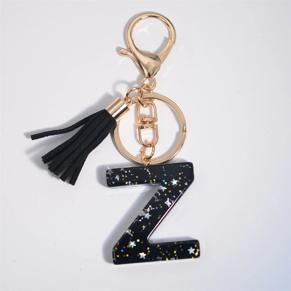Schlüsselanhänger Mit Buchstabe Z – Mit Strasssteinen, Silberfarben, Ca. 3,5 Cm