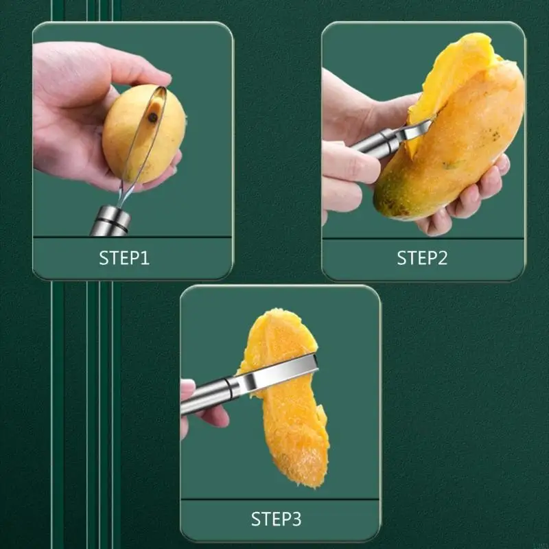 13MA Mangoes Corer Mangoes Cutter Fruit Peeling Tools Coring Diced Kitchen Supplies