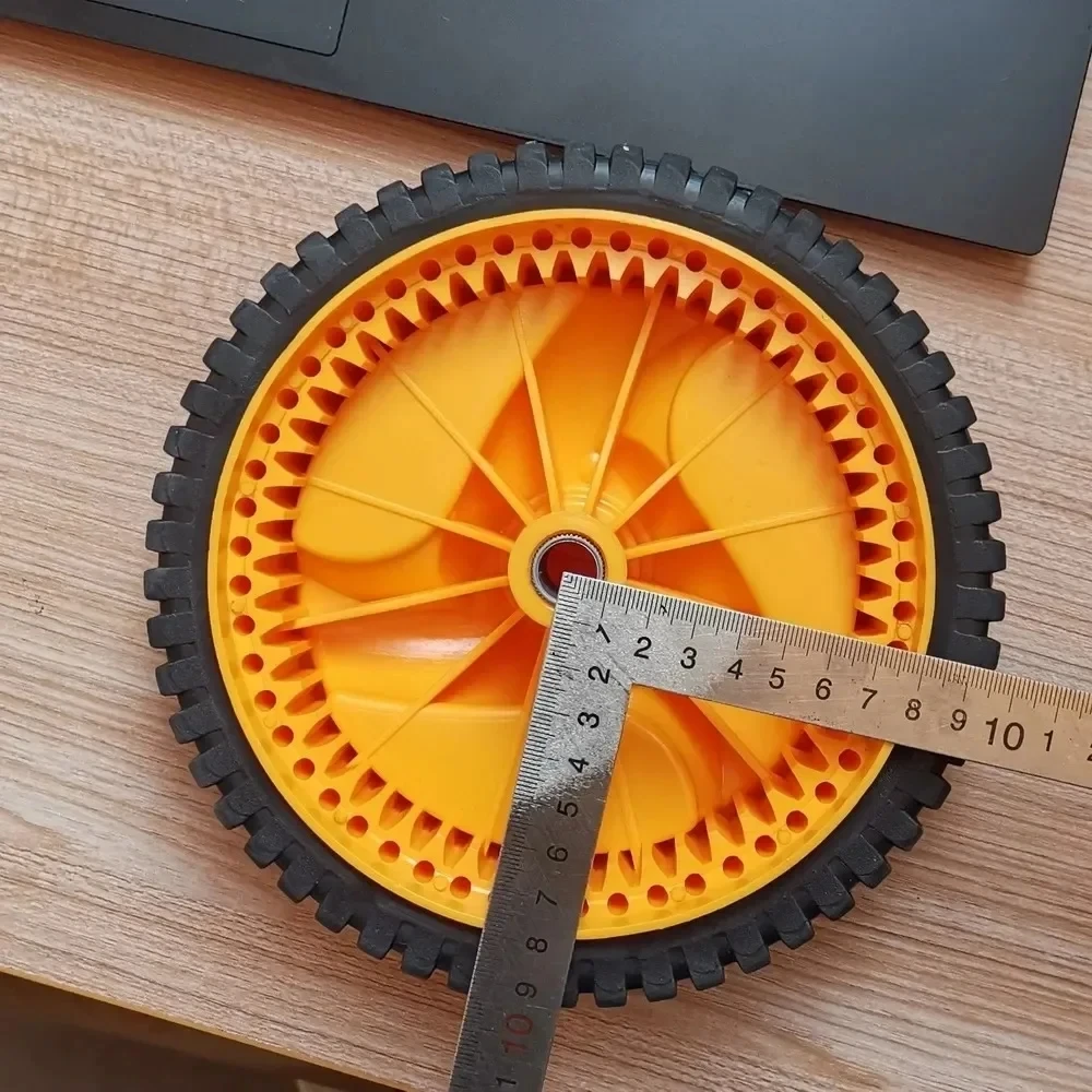 Coppia Ruote Anteriori Per Tosaerba 195mm 53 Denti | Compatibile Con Husqvarna McCulloch