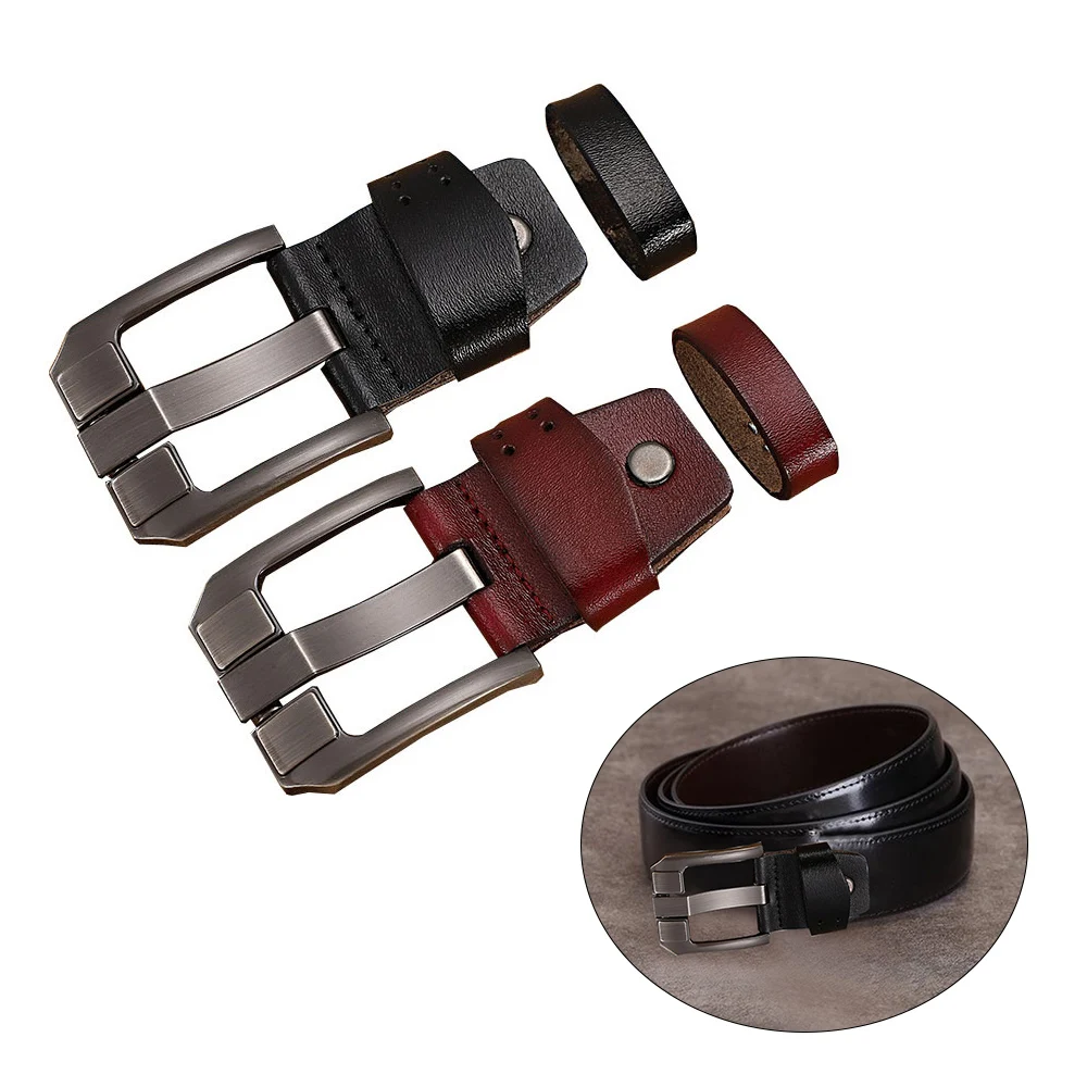 

Classic Men's Alloy Belt Head Waistband Buckels DIY Handmade Replacement Pin Buckle Belts Leather Craft Accessories